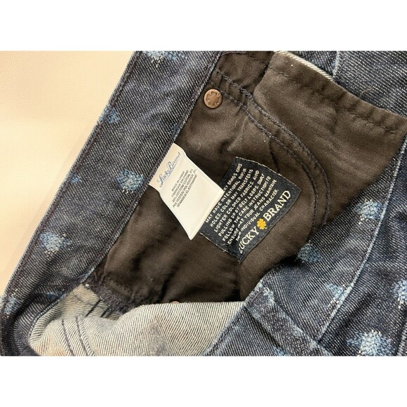 Lucky Brand Sofia Skinny All Over Print Jeans Womens Sz 12/31 A Classic Modern*a - Picture 4 of 10